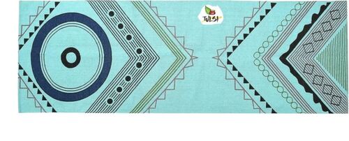 Andamn Blue Premium Printed Yoga Mat