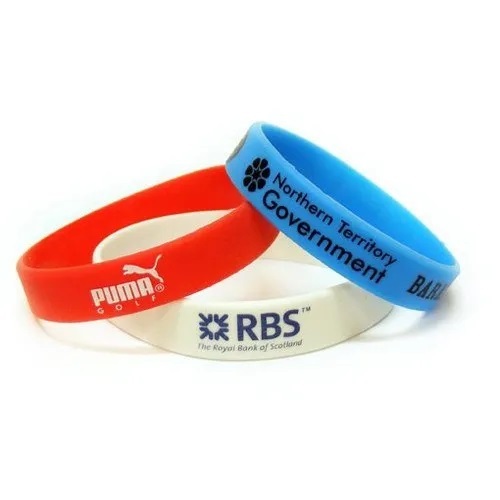 Brand Promotional Wrist Bands - Skin Friendly Material Various Sizes and Colors Available | Perfect for Gifting Long Lasting Finish