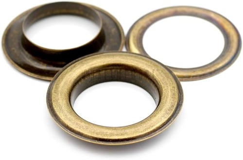 Light Weighted Polished Finish Corrosion Resistant Round Shape Brass Eyelets