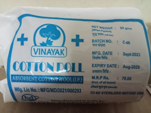 Cotton Pharmaceutical Label - Color: Yes