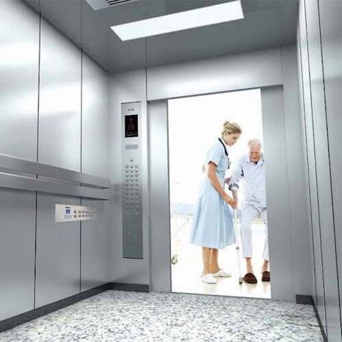 Heavy-Duty Stainless Steel Electrical Automatic High-Speed Hospital Lift