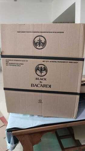 Industrial Corrugated Boxes - Premium Kraft Paper, Glossy Lamination Finish | Rectangular Shape, Available in Various Sizes, Optimum Quality, White and Brown Color