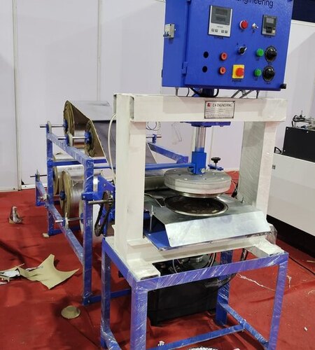 Iron Single Die Hydraulic Paper Plate Machine