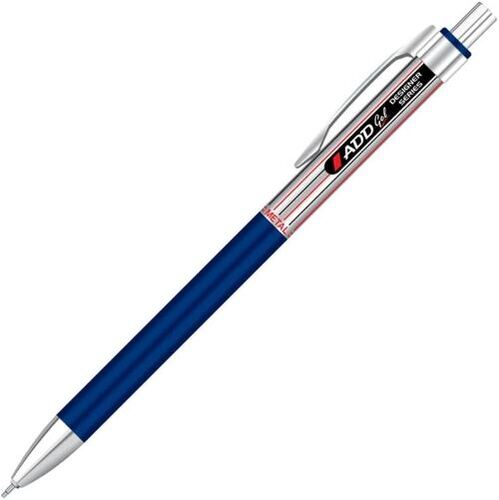 Metal Ballpoint Pen - Premium Steel, Grey & Black Antique Appearance | Black & Blue Ink, Machine Made, Ideal for Promotions