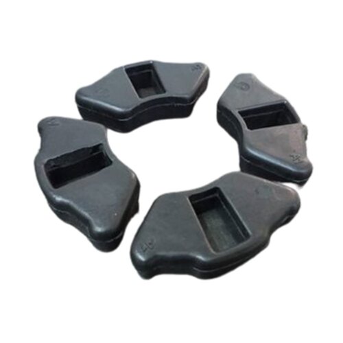 Motorcycle Rubber Couplings - High Strength Rubber, 5x5x2 cm Black Disc, Easy to Install for Bikes