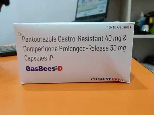 Pantoprazole Gastro Resistant 40 Mg And Domperidone Prolonged-Release 30 Mg Capsules Ip - Drug Type: Health Supplements