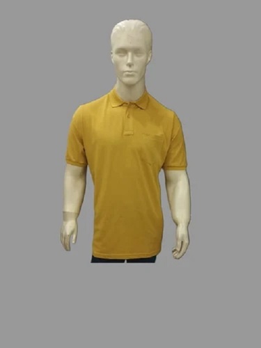 Plain Short Sleeve Matty T Shirt - Cotton Blend, Various Colors, Polo Collar | Wrinkle-Free Fabric, High Level Comfort, Skin Friendly