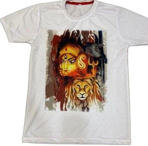 Poly Cotton Sublimation T Shirts