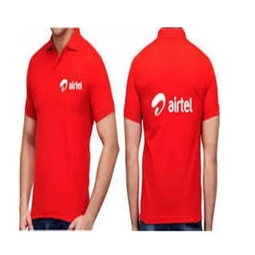 Promotional T Shirts - Cotton Blend Short Sleeves Wrinkle Free Fabric for High Level Comfort