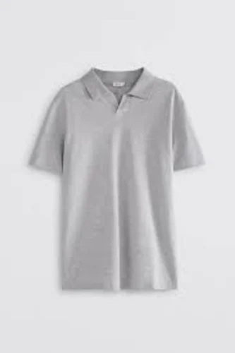 White Men Collar T Shirt - Cotton Blend, Various Colors, Short Sleeve Style | Neat Stitching, Color Fastness, Shrink Resistance, Perfect for Gifting