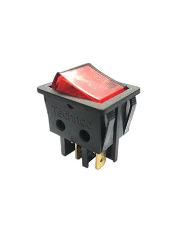 16 AMP Plastic DPST Rocker Switch