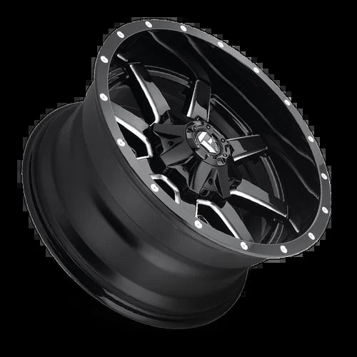 Gloss Black Milled Car Aluminium Alloy Wheels