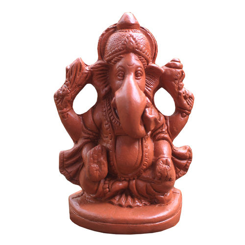 Eco Friendly Handcrafted Clay Ganesha Statue