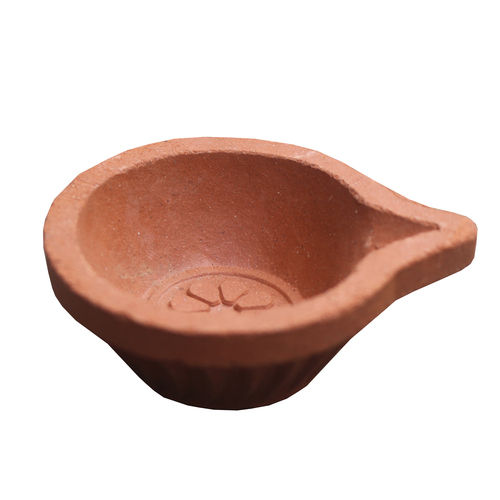 Indian Festivals Pooja Earthen Clay Diya