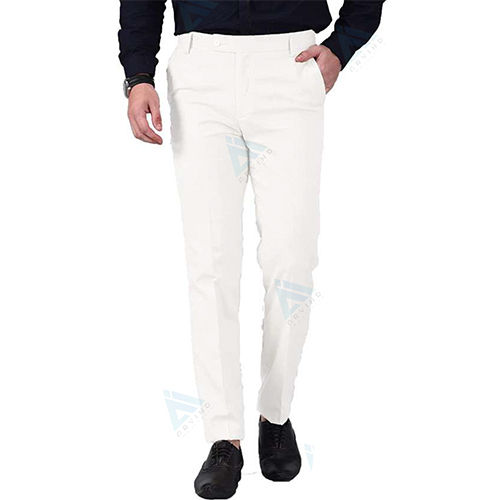 Anti Wrinkle And Comfortable To Wear Men Plain Trousers