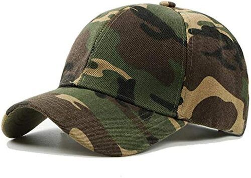 Multi-Color Printed Army Caps