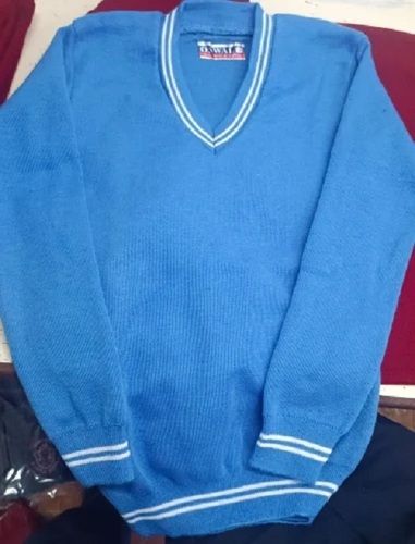 Plain School Woolen Sweater