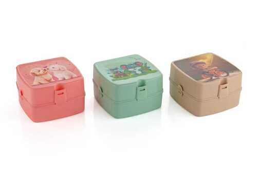 Plastic Cartoon Lunch Box