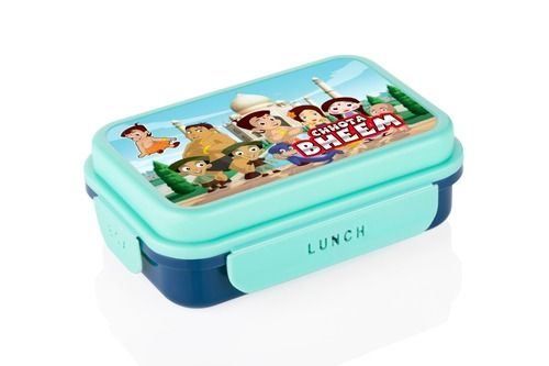 Leakproof Airtight Plastic Chotta Bheem Print Lunch Box