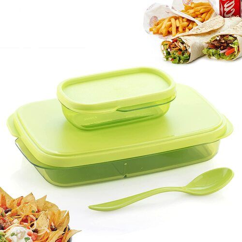 Leakproof Airtight Virgin Plastic Divine Lunch Box For Kids 