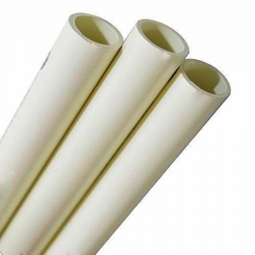 High Strength Durable Round Shape White CPVC Pipe