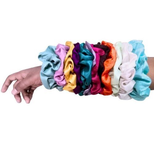 Satin Silk Hair Scrunchies