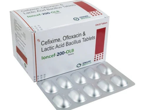 Cefixime Ofloxacin Lactic Acid Bacillus Tablets