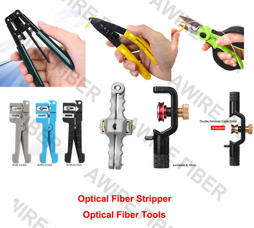 Fiber Optic Tool Fiber Stripper Fiber Cleaver For Ftth