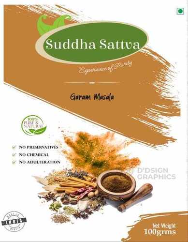 Food Grade FSSAI Certified Garam Masala