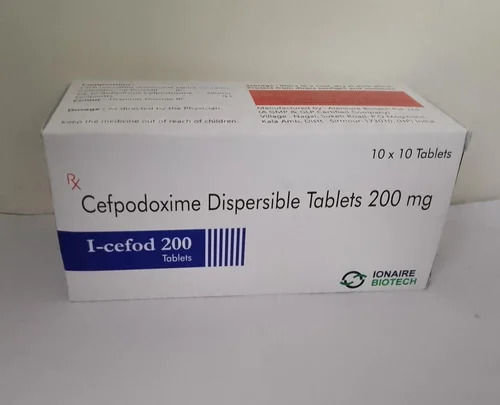 I-CEFOD-200 Cefpodoxime 200 mg Dispersible Tablets