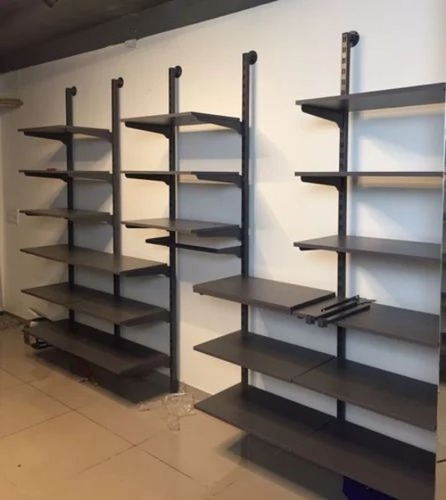 Metal Cloth Display Rack - High Steel Construction, Heavy Duty Silver Finish | Durable Design for Enhanced Display Functionality