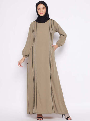 Plain Soft And Comfortable Abaya Fabric