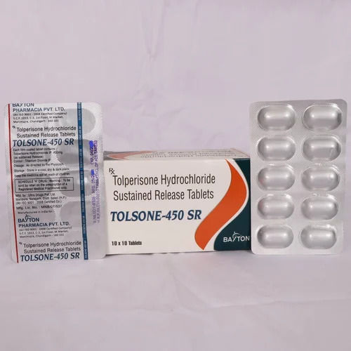 Tolperisone Hydrochloride 450 mg Tablets