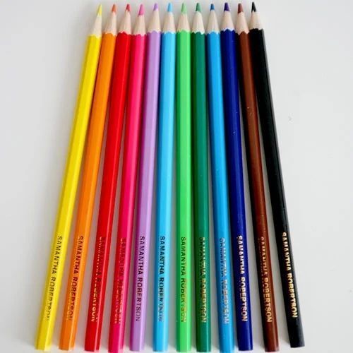 Wooden Colorful Pencil - Color: Black