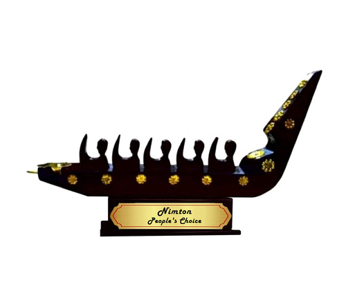 Vallam Kali Boat Memento - Handcrafted Wooden Keepsake | Rich Tradition Intricate Design Ideal Gift for Sports Enthusiasts Perfect for Home Decoration
