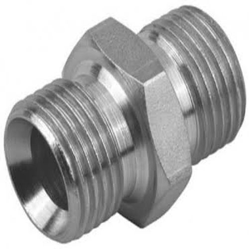 Male BSP Tapered Threaded SS Hex Nipple