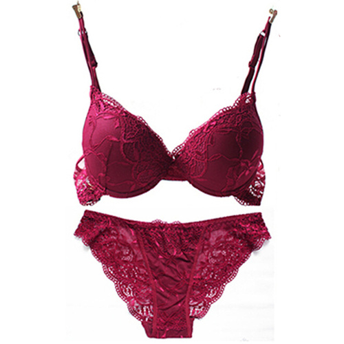 Bikini Set - Nylon, Standard Size, Maroon | Light Weight, Breathable, Padded Bra, Boxer Shorts Style, Attractive Design, Washable, 100% Purity