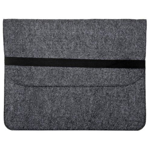 Dark Grey Felt Laptop Sleeve