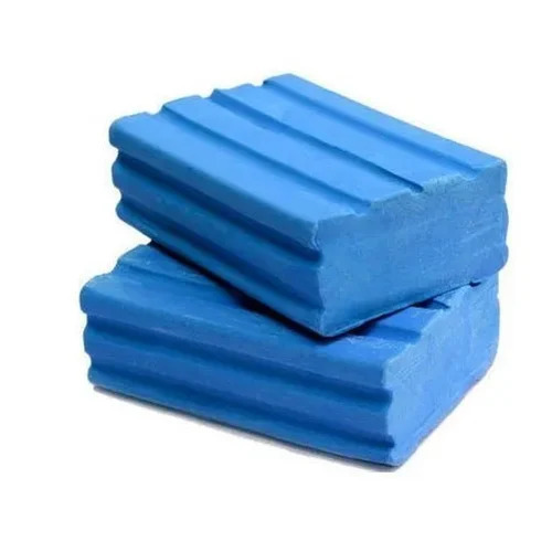 Eco-Friendly Detergent Cake - Premium Quality Solid Soap, Blue Color for Apparel and Kitchen Use, Removes Hard Stains, Skin Friendly