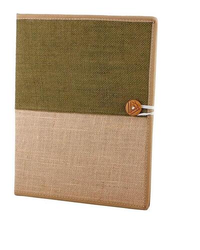 Jute Folder - Pattern: Plain