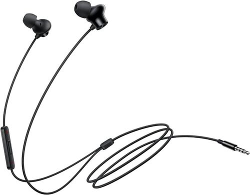 Mobile Earphone - Rubber, Black | Durable Design, Very Good Quality, Latest Android Version, Wired Connectivity