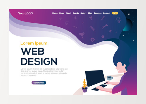 website design