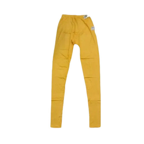 Yellow Cotton Leggings