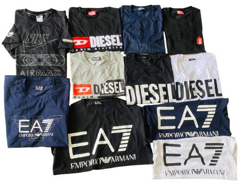 Diesel Armani Round Neck T Shirts