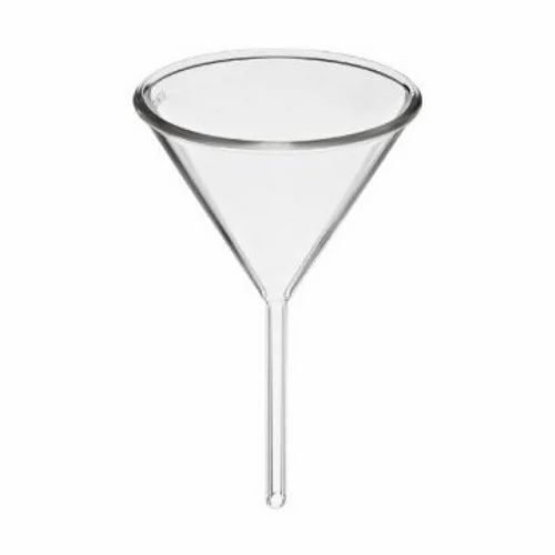 Conical Glass Funnel for Lab Use