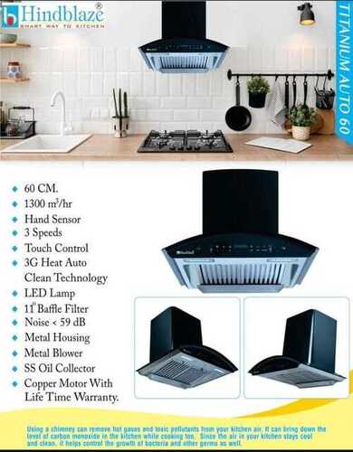 Modular Kitchen Chimney - Durable Design Vented Exhaust & Downdraft Installation | Stylish and Efficient Air Filtration
