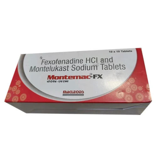 Montemac Fx Fexofenadine HCL Montelukast Sodium Tablets