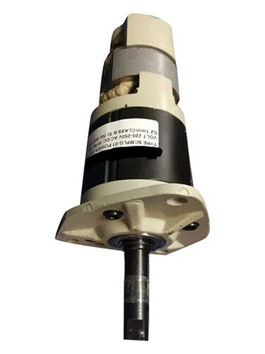 220 Ac Electric Spring Motor - Color: Silver