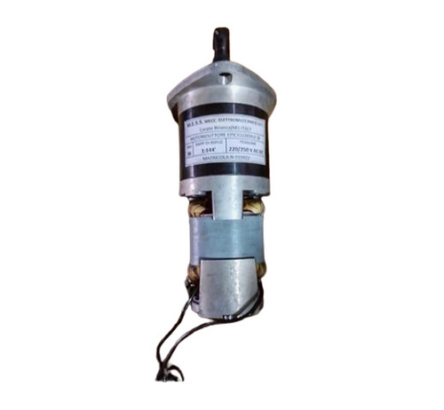 ABB VCB Spring Charging Motor - Metal & Copper 101-200 mA Current | Silver Drip-Proof Protection Electric Start