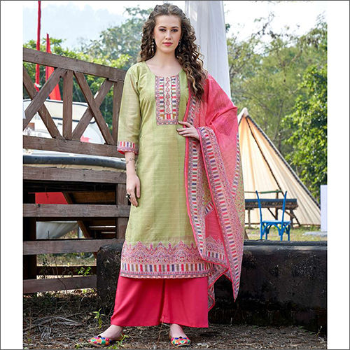 Casual Wear Multi-Color Ladies Cotton Long Kurti